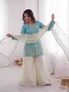 Jf 043 Pure Fendy Silk With Heavy Embroidery Work Readymade Suits Wholesale Online